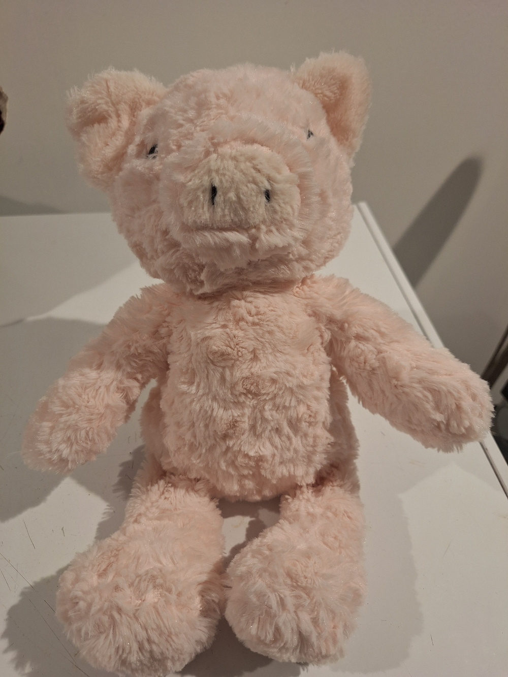 Source Unknown Plush Pink Pig Stuffed Animal